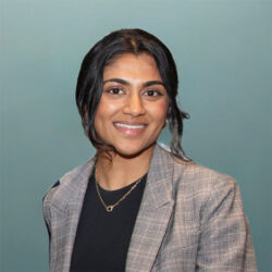 Portrait of a smiling Aashika Balaji