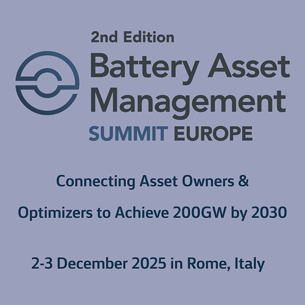Battery Asset Management Summit 2025 Rome